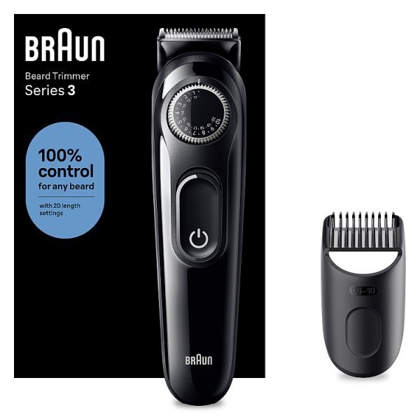 Braun Beard Trimmer Series3 BT3400 Trimmer For Men