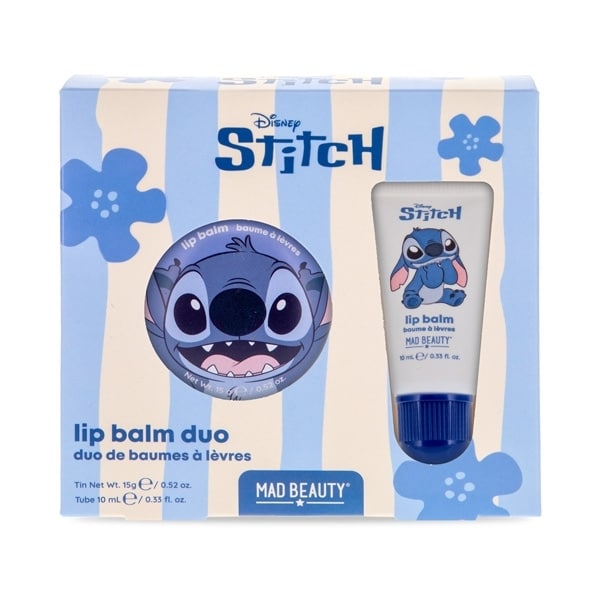 Disney Stitch Happy Days Lip Balm Duo Gift Set