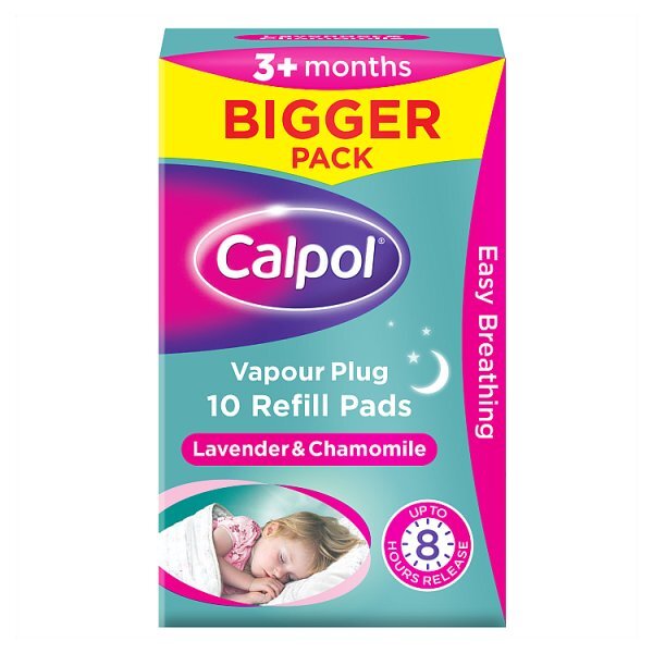 Calpol Vapour Plug XL Pack 10 Refill Pads