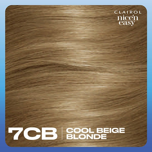 Clairol Nice'n Easy Hair Dye 7CB Dark Champagne Blonde