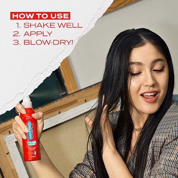 Wella Shockwaves Ultra Strong Hold Mousse, 200 ml