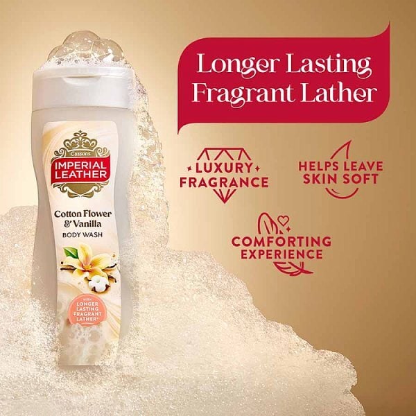 Imperial Leather Bodywash Cotton Flower & Vanilla 480Ml