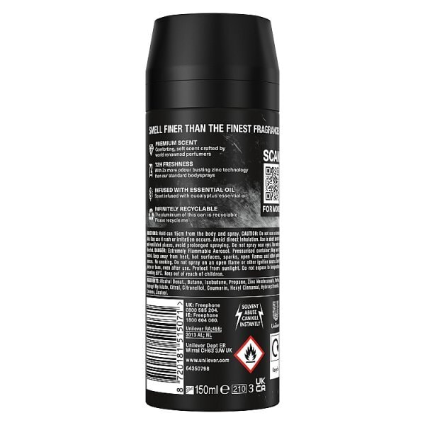 Lynx Fine Fragrance Collection White Oak Premium Body Spray 150 ml