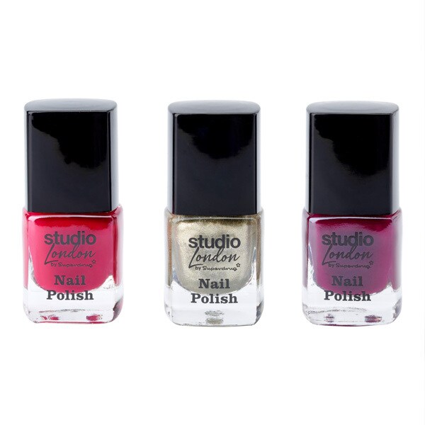DNR Superdrug Studio 3 Piece Nail Set
