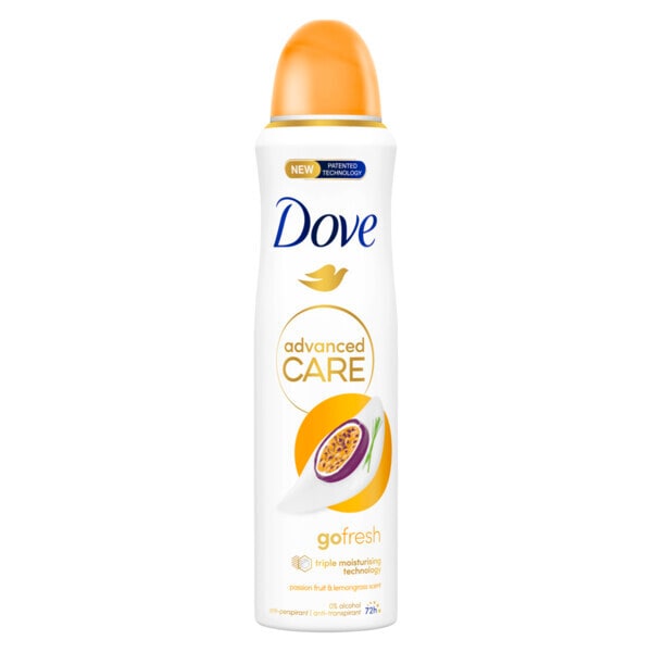 Dove Advanced Antiperspirant Deodorant Passion Fruit 150ml