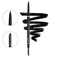 NYX Professional Makeup Micro Brow Pencil Black