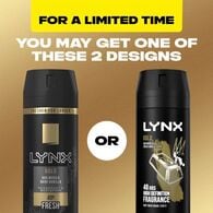 Lynx Deodorant Bodyspray Aerosol Gold 150ml