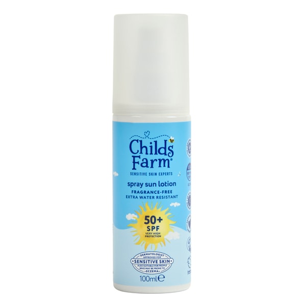Childs Farm Spf50+ Sun Spray Fragrance-Free 100Ml