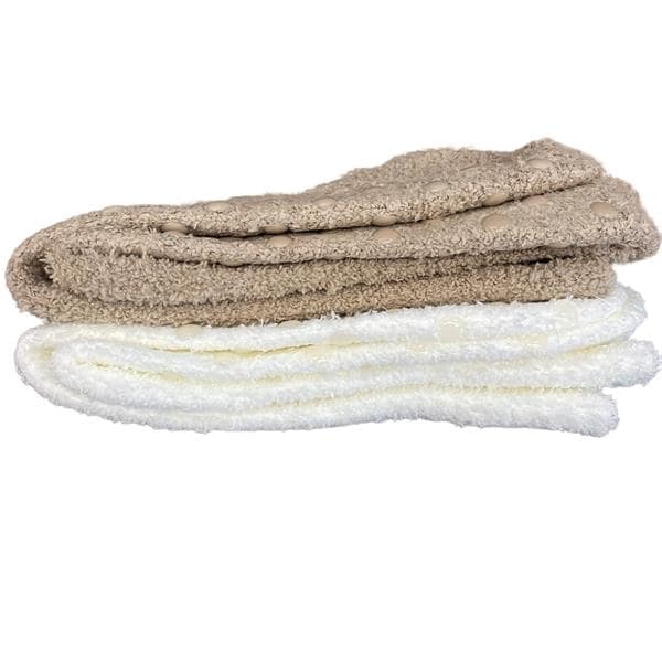 Superdrug Set 2 Cosy Socks Oatmeal White