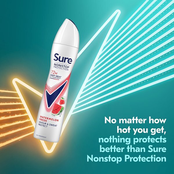 Sure Antiperspirant Deo Aerosol Nonstop Uplift & Fresh 250ml