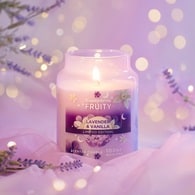 Fruity Lavender & Vanilla Candle 620g