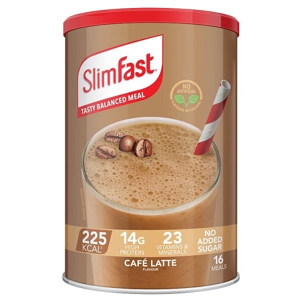 Slimfast Café Late Powder 584g