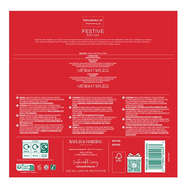 Baylis & Harding Festive Edition Luxury Hand Care Gift Set