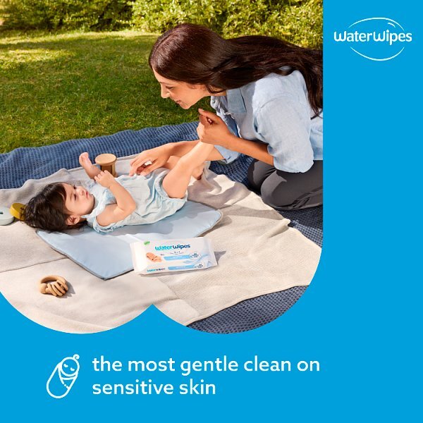 Waterwipes Sensitive Newborn Biodegradable Baby Wipes 28 Pk