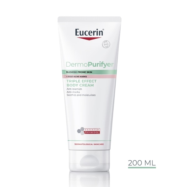 Eucerin Dermopurifyer Triple Effect Body Cream 200Ml