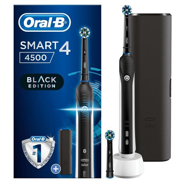 Oral-B Smart 4 4500 Cross Action Black Electric Toothbrush