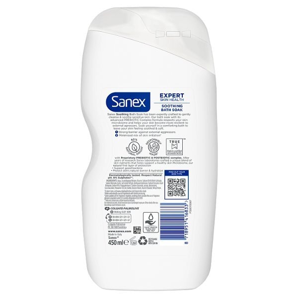 Sanex Expert Skin Health Soothing Bath Soak 450ml