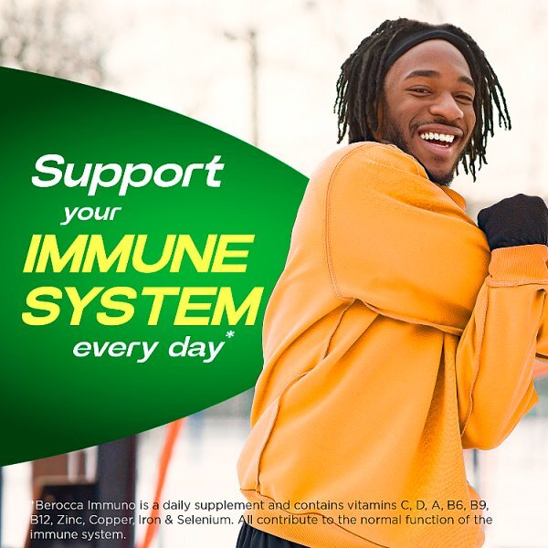 Berocca 15 Immuno Orange Flavour Effervescent Tablets