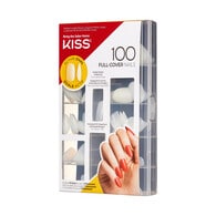 Kiss 100 Nail Cover Oval Nail Kit