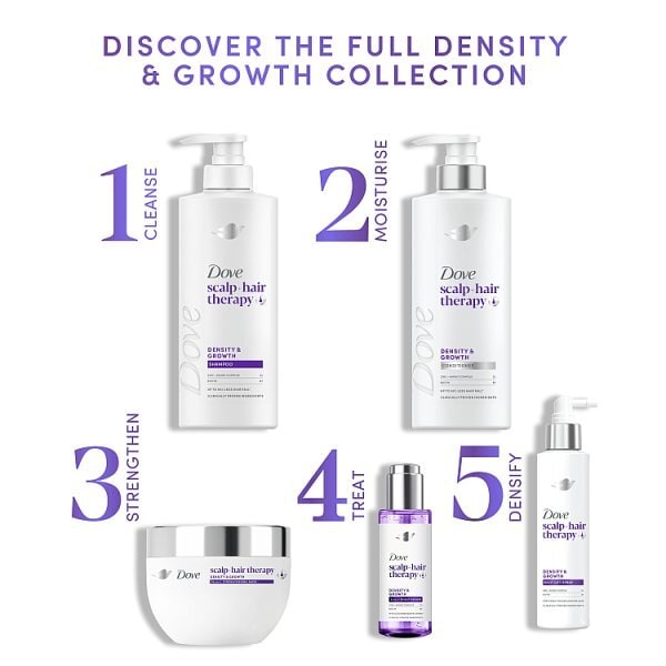 Dove Hair & Scalp Therapy Density And Growth Shampoo 400Ml