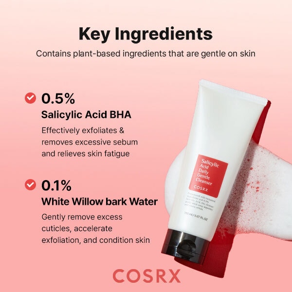 Cosrx Salicylic Acid Daily Gentle Cleanser 150ml