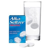 Alka Seltzer Original Fast Effective Pain Relief Effervescent 20 Tablets