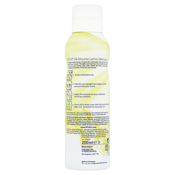 Nivea Shower Mousse Lemon Meringue 200ml