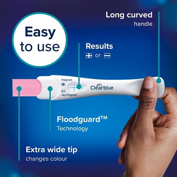Clearblue Visual Rapid Detection Pregnancy Test - 3 Tests