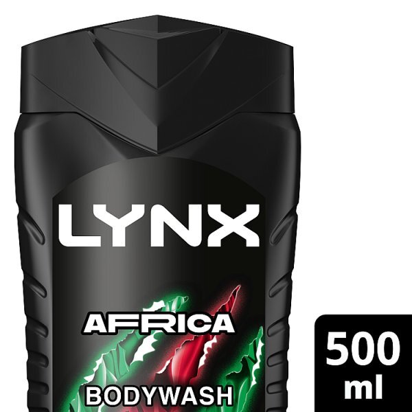 Lynx 3-in-1 Body Wash Shower Gel Africa 500ml