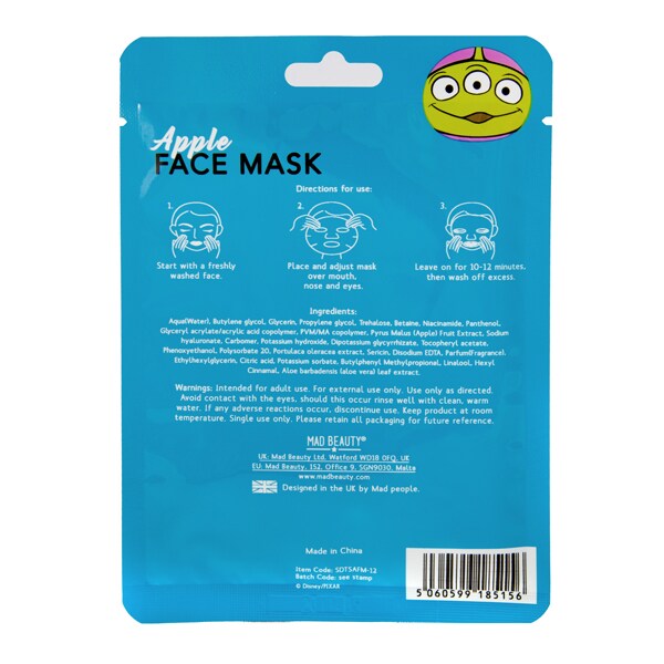 Disney Toy Story Alien Sheet Mask