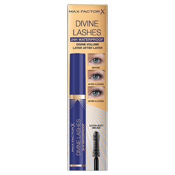 Max Factor Divine Lashes Mascara 003 Black Waterproof