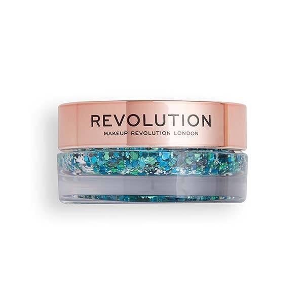 DNR Revolution Viva Glitter Body Balm Pot Teal Time