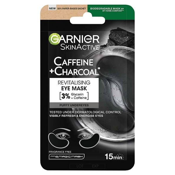 Garnier Depuffing Eye Mask With Bamboo Charcoal