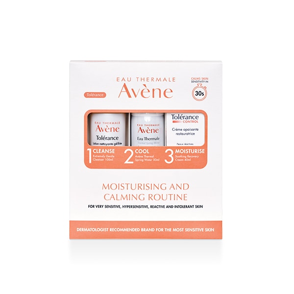 Avène Moisturising Calming 3-Step Kit Very Sensitive Skin