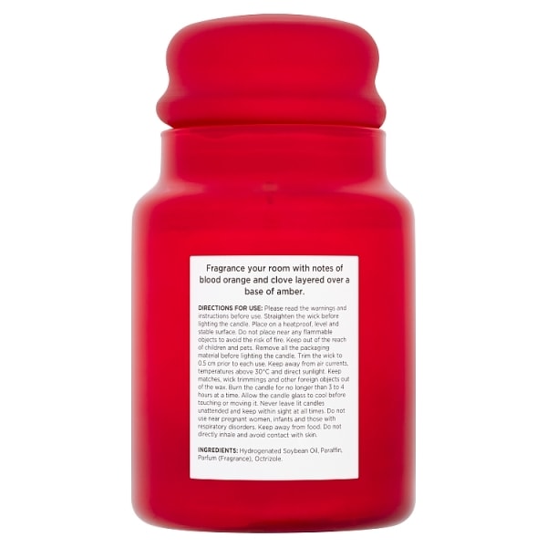 Fruity Blood Orange Candle 620g