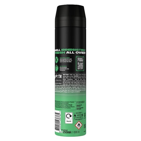 Lynx Jungle Fresh Aerosol Body Spray 250 ml