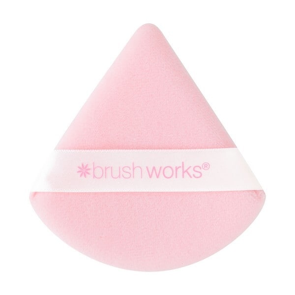 Brushworks Triangular Powder Puff Duo