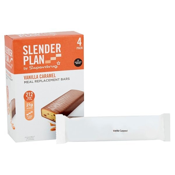 Slenderplan Vanilla Caramel Meal Replacement bar