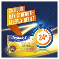 Benadryl Allergy & Hayfever One A Day Tablets 30s