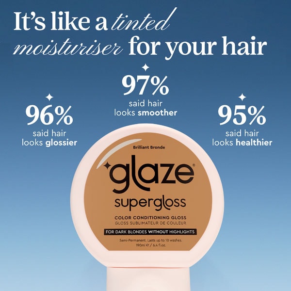 Glaze Supergloss Toning Conditioning Gloss Brilliant Bronde 190ml