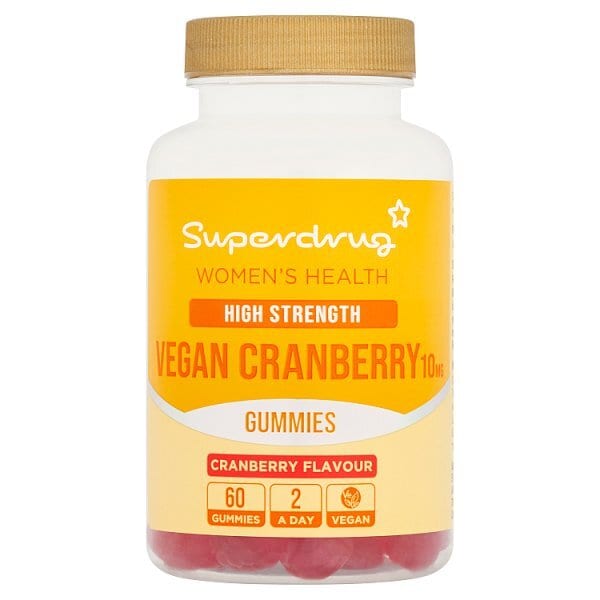 Superdrug Cranberry Gummies 60s