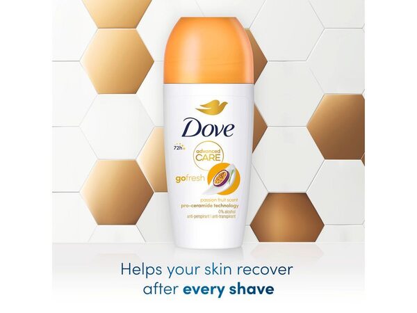 Dove Advanced Care Passion Fruit Anti-Perspirant Roll On 50ml