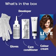 LIVE Intense Colour Permanent Brown Hair Dye Urban Brown