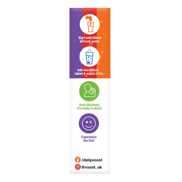 VOOST Effervescent Multivitamin 40 pack