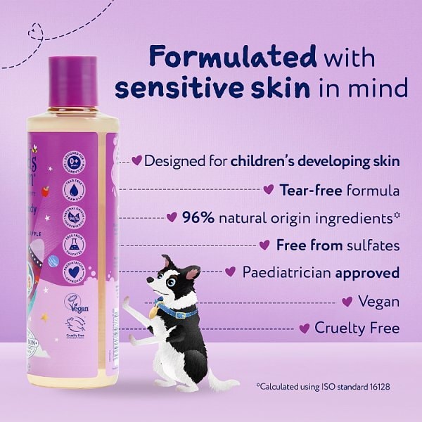 Childs Farm Hair & Body Wash, Blackberry & Apple 250Ml