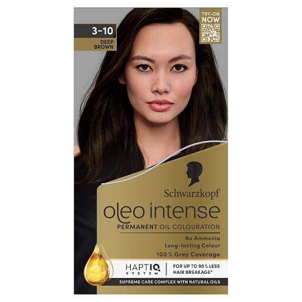 Schwarzkopf Oleo Intense 3-10 Deep Brown Hair Dye