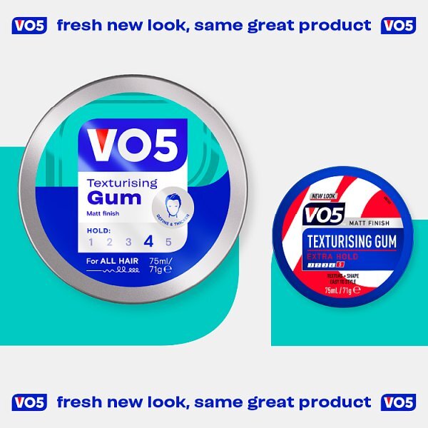 Vo5 Texturising Gum 75ml