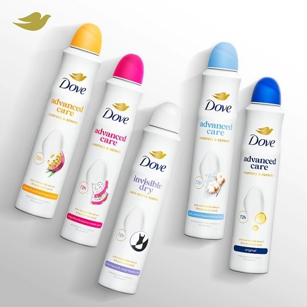 Dove Advanced Care Invisible Care Anti-Perspirant Aerosol 200 ml