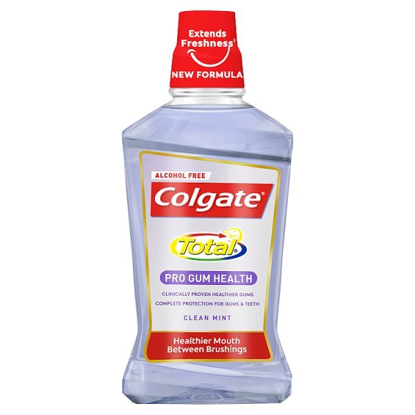 Colgate Total Pro Gum Health Clean Mint Mouthwash 500ml