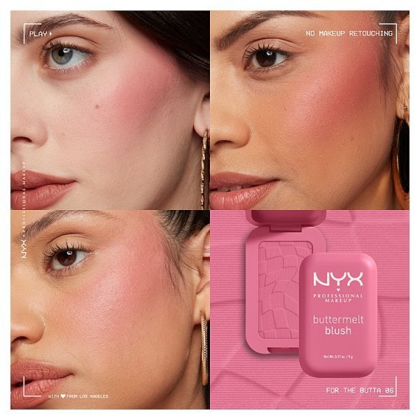 NYX Professional Makeup Buttermelt Blush For The Butta